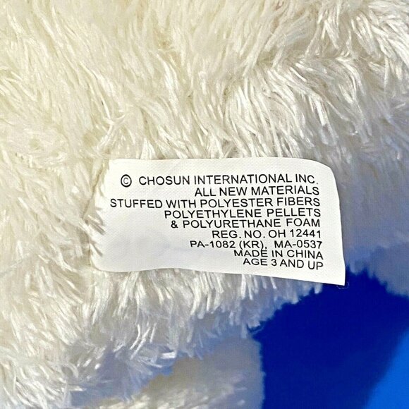 Chosun Polar Bear Plush Wearing Parka Winter Christmas Holiday Stuffed Animal - Picture 6 of 6